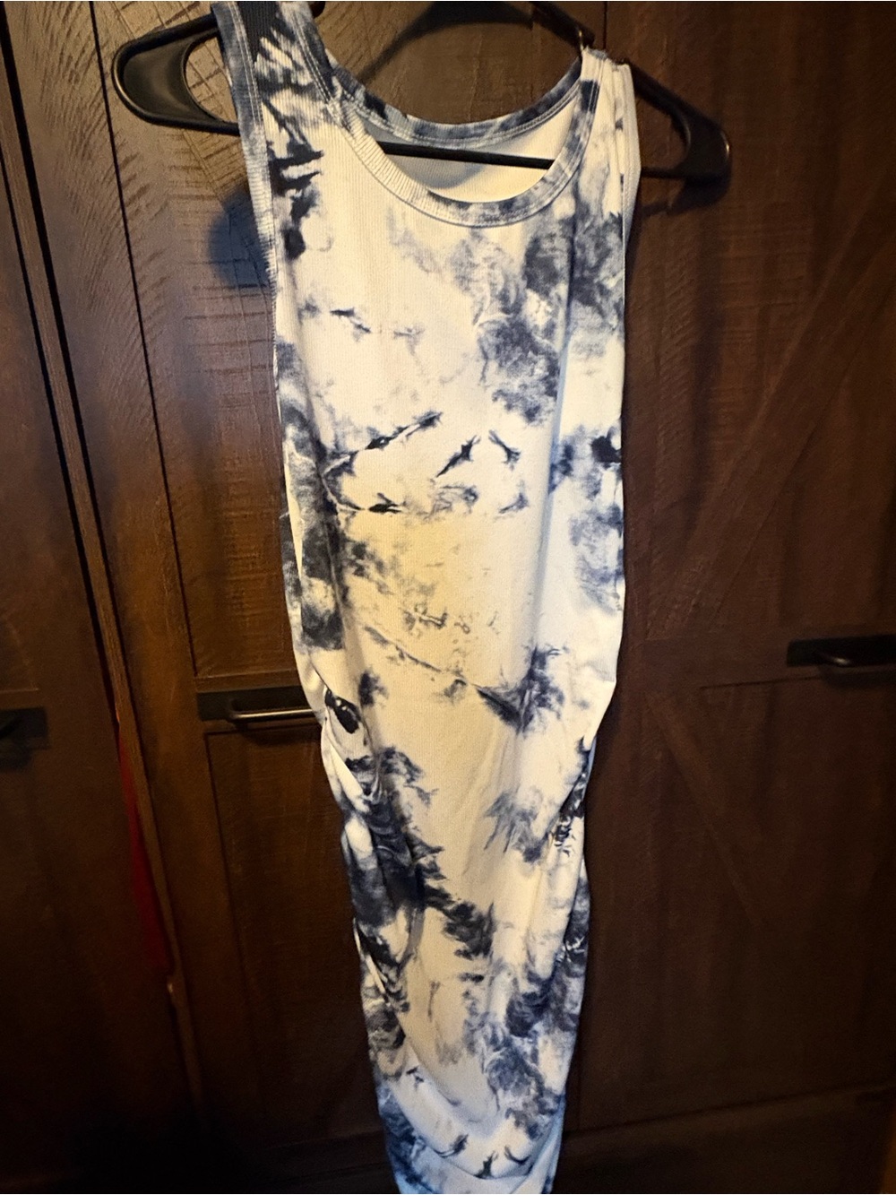 🔥SHEIN White Eyelet skirt, Blue Floral Dress,Pink Print & Tie-Dye Tank Dress🔥 - Picture 2 of 8